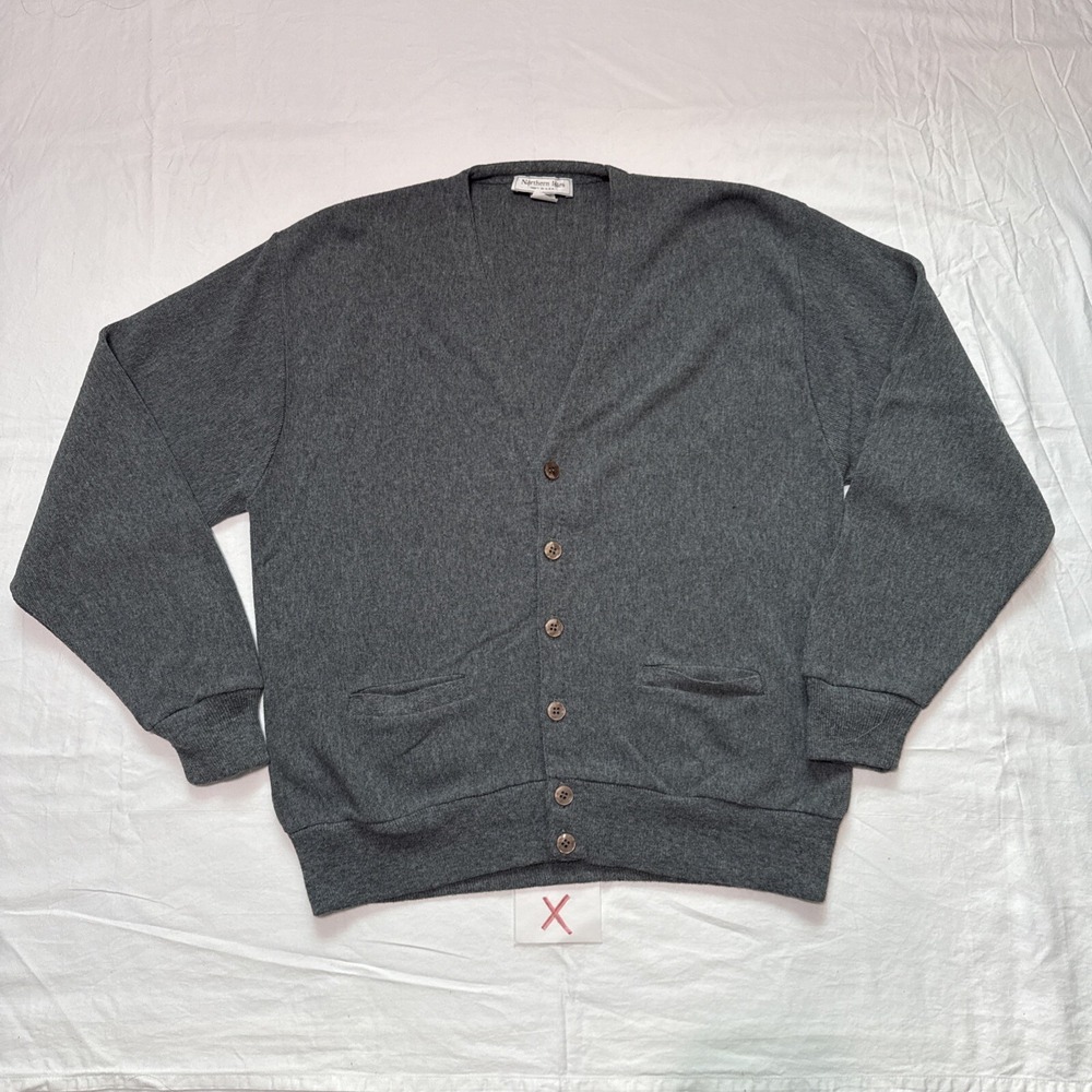 vintage northern isles sweater Grey 100% Acrylic Men Size L